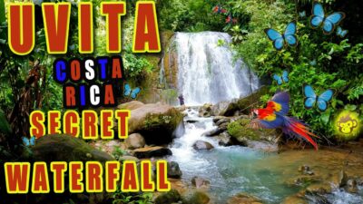 Secret Hidden Waterfall Uvita Costa Rica