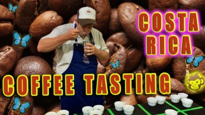 Coffee tasting- Costa Rica Coffee fair Perez Zeldon