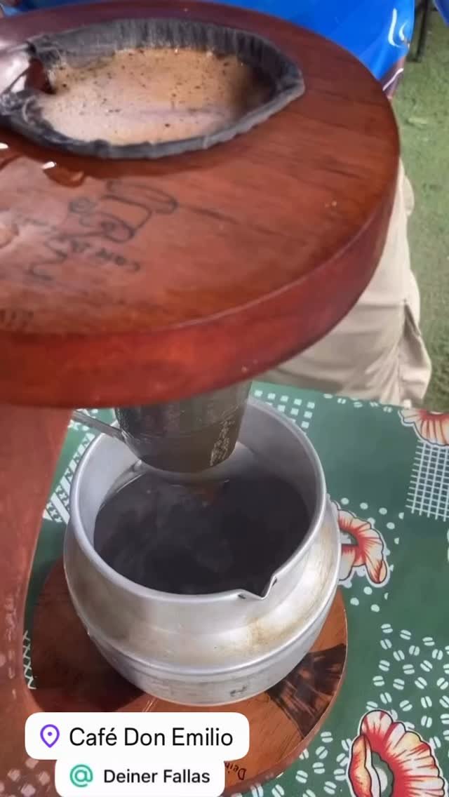 Authentic Costarican offer from Cafe Don Emilio at El Mercado Bahia Ballena