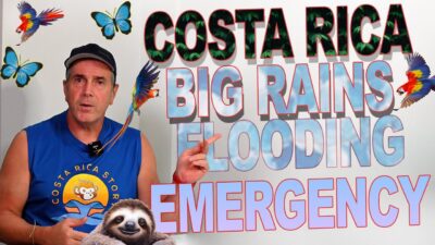 Costa Rica Weather Update Southern Zone- Big Rain- Roads Flooding